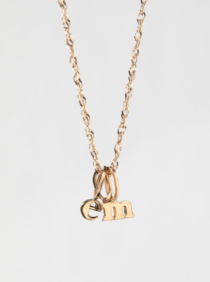 Alphabet Charm