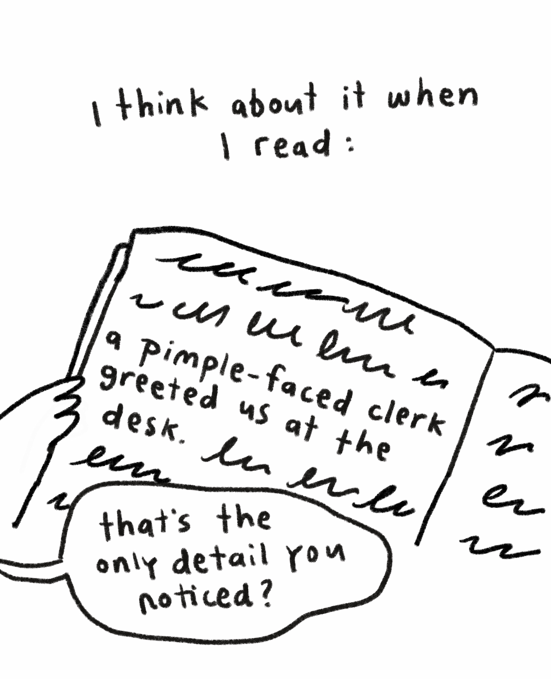 Brooke Barker comic about acne