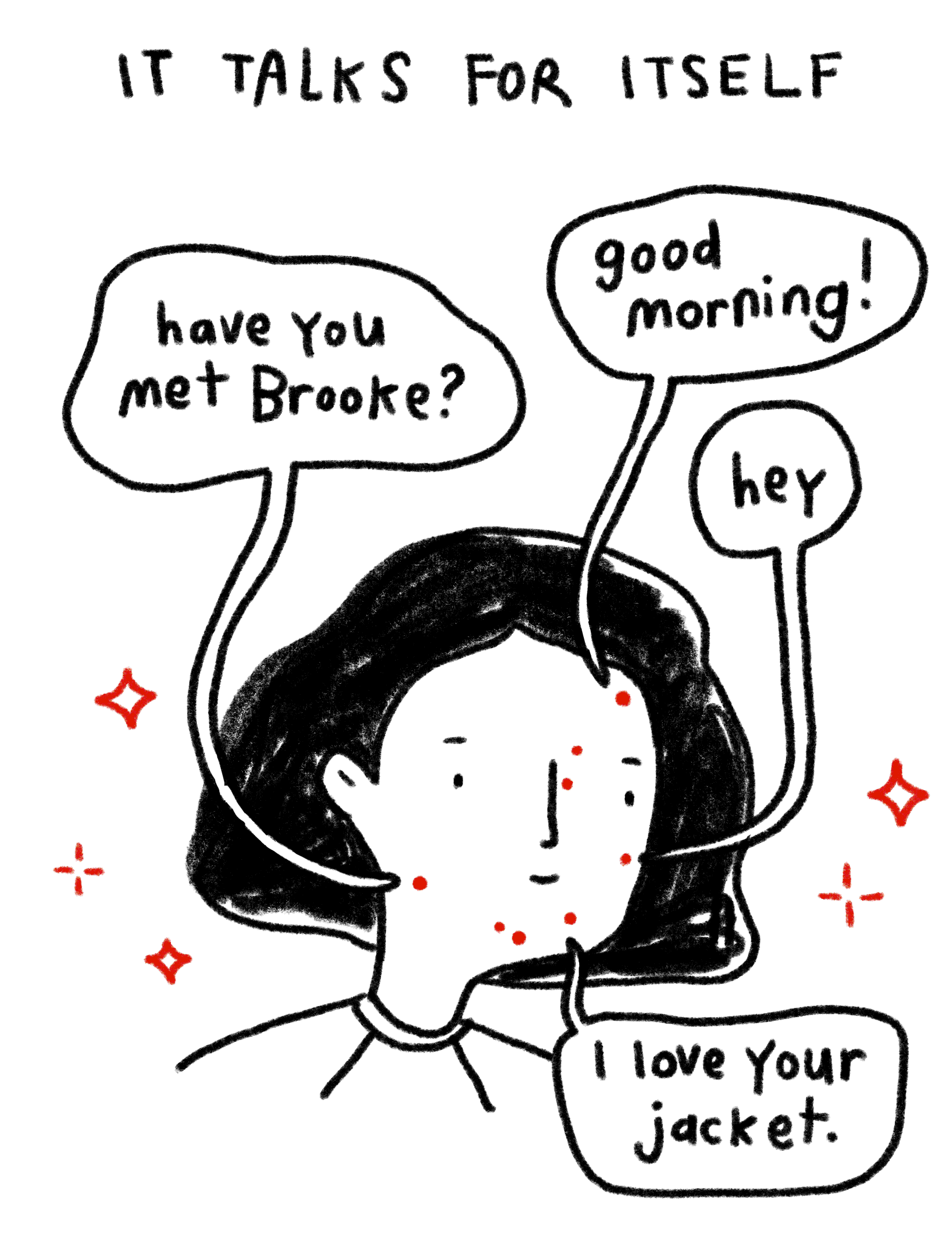 Brooke Barker comic about acne