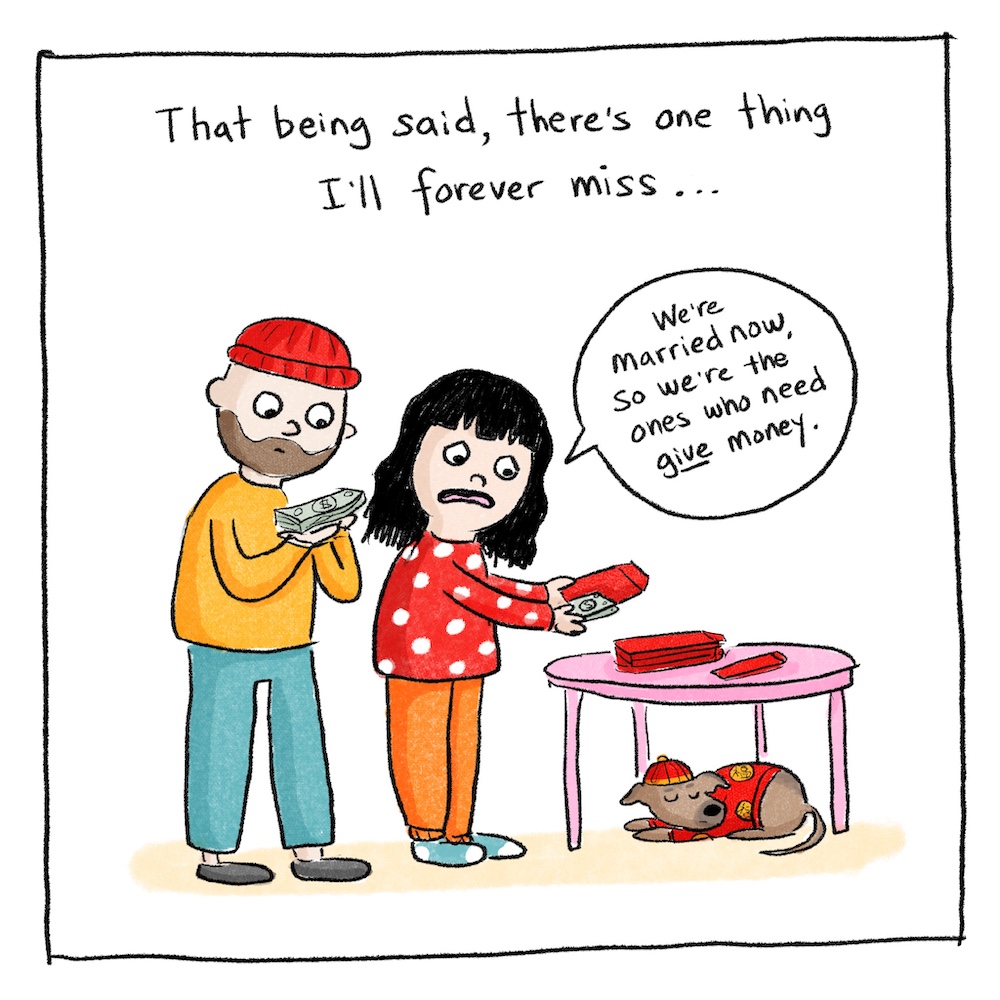 lunar new year comic by Ruth Chan