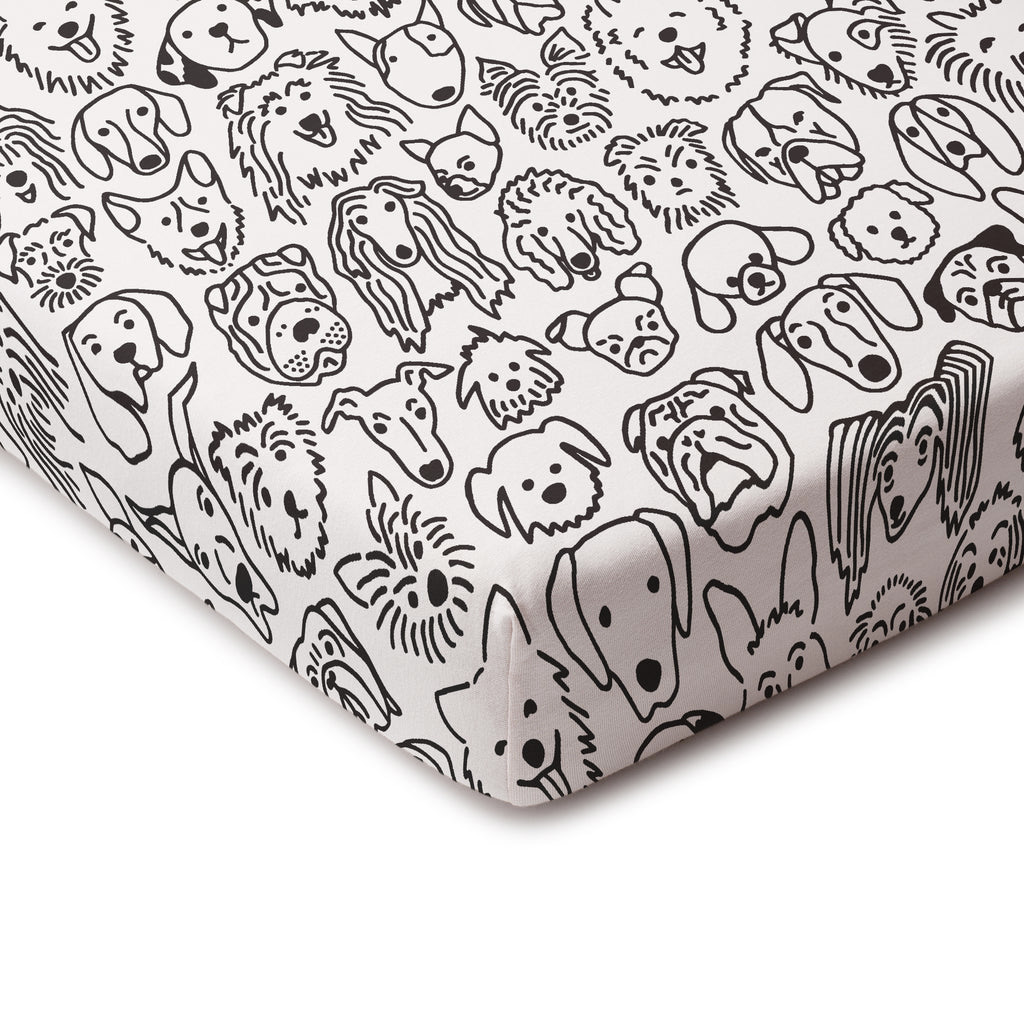 Dog crib sheet