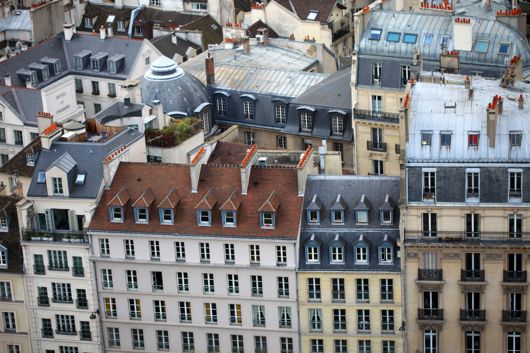 Paris rooftops