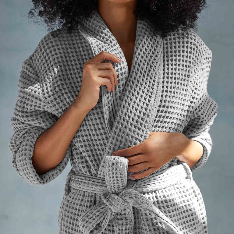 Brooklinen waffle robe