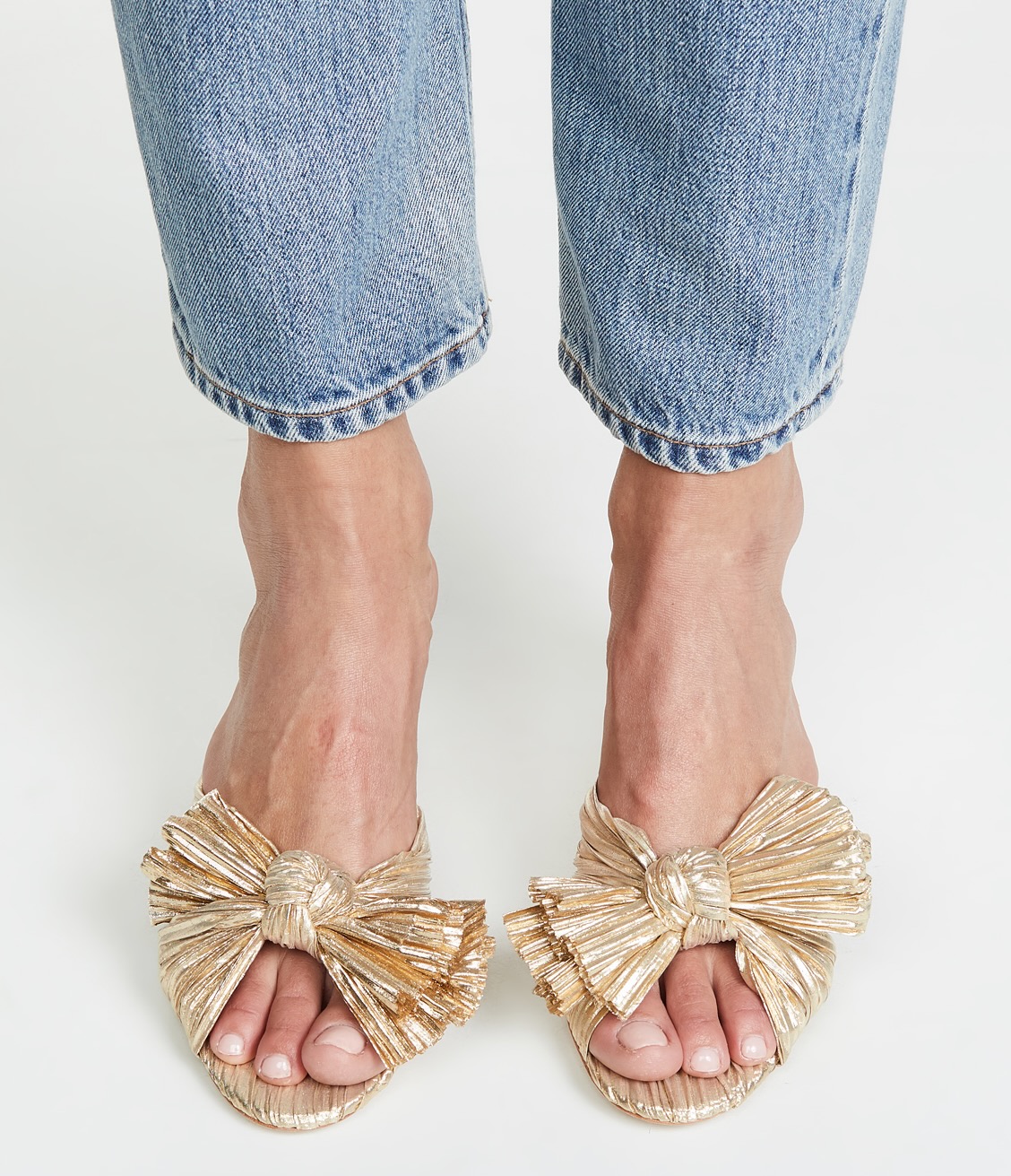 loeffler Randall pleated heeled sandals
