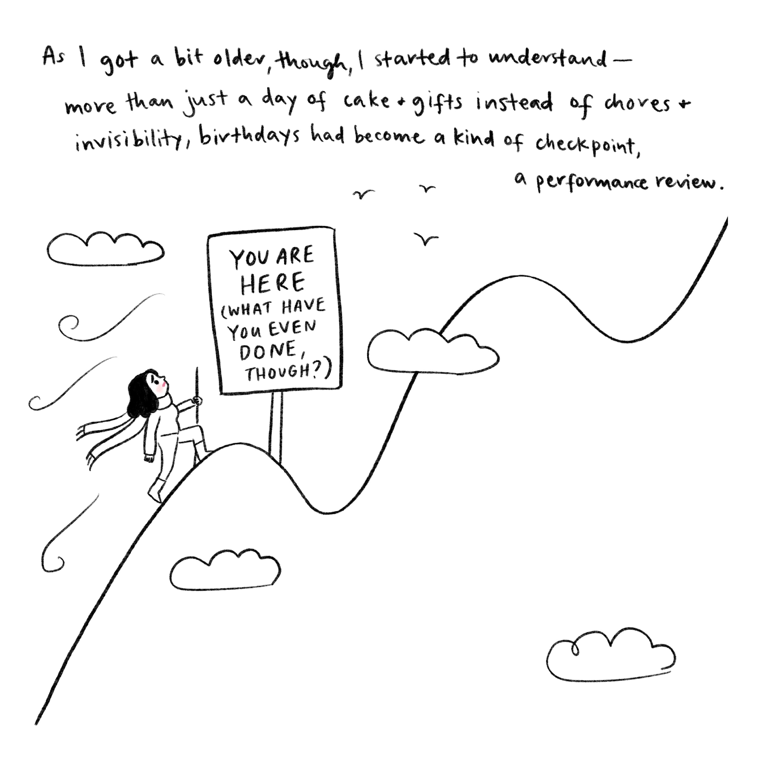 birthday comic by Tyler Feder