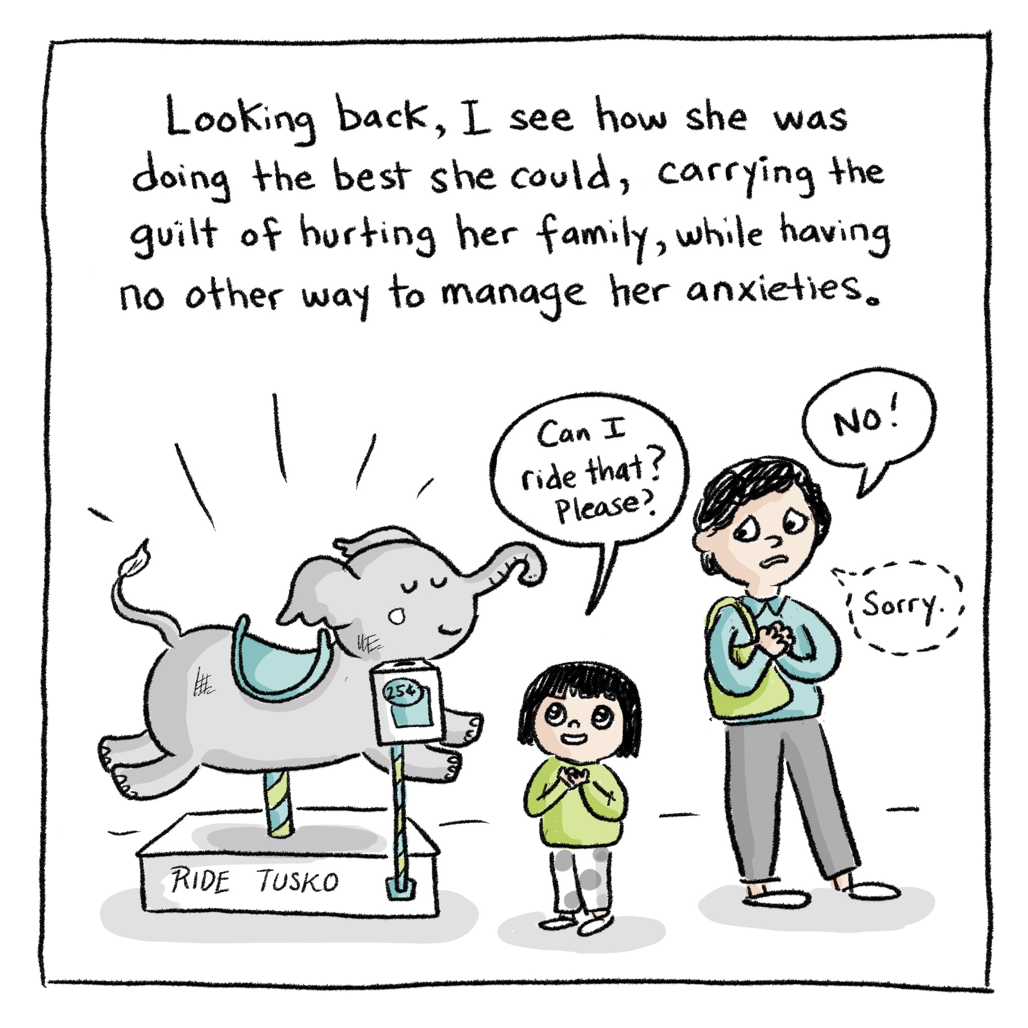Ruth Chan mother comic
