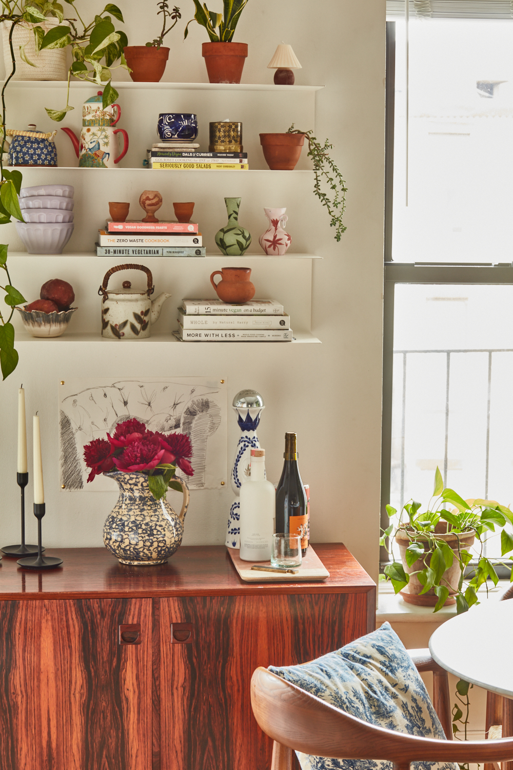 Brooklyn apartment tour railroad Cyrus Ferguson and Brooke brazer