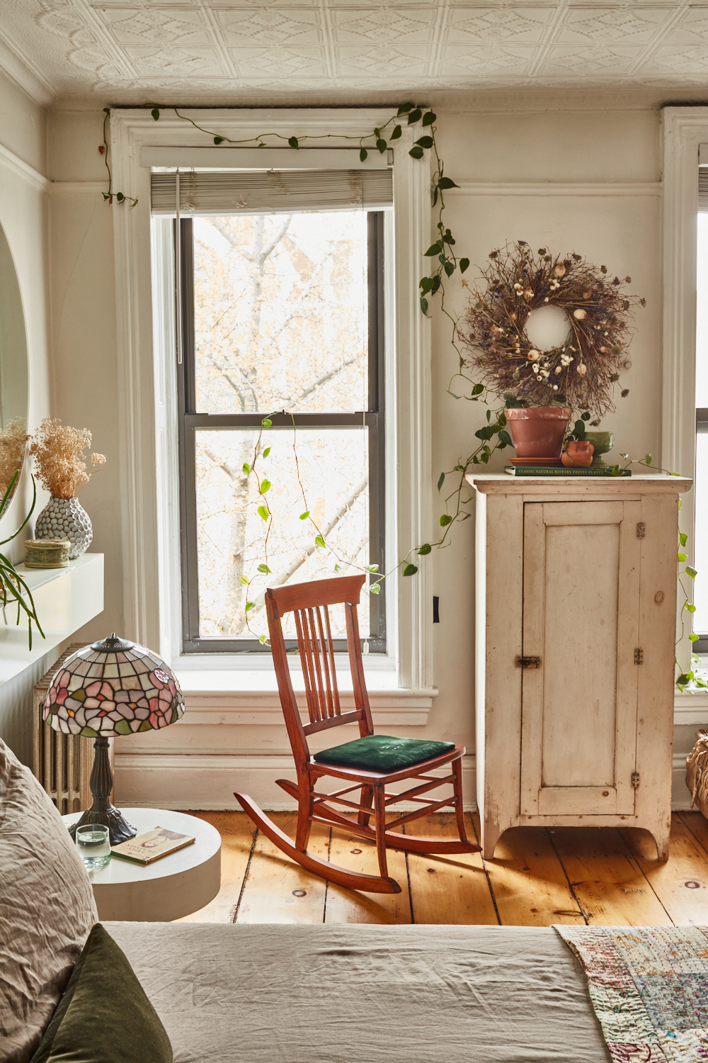 Brooklyn apartment tour railroad Cyrus Ferguson and Brooke brazer