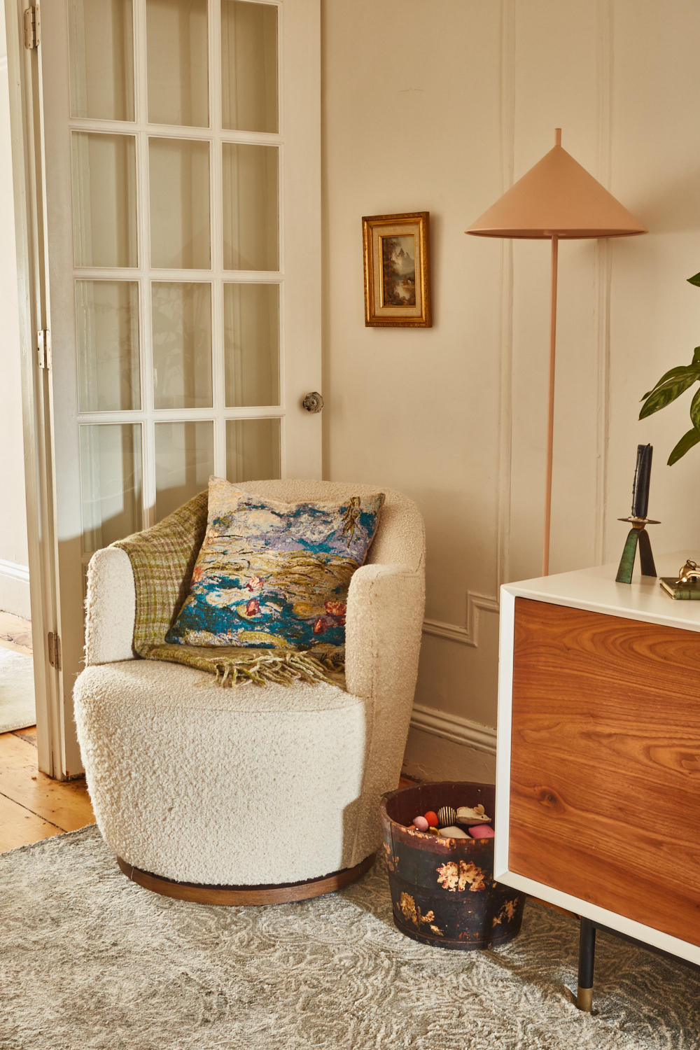 Brooklyn apartment tour railroad Cyrus Ferguson and Brooke brazer