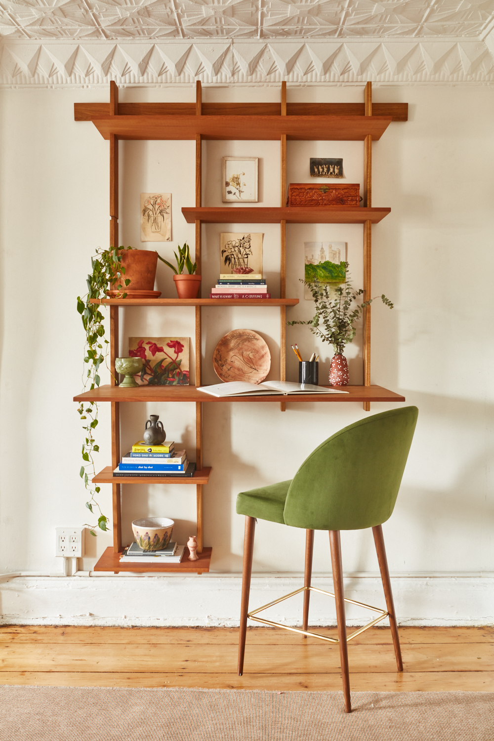 Brooklyn apartment tour railroad Cyrus Ferguson and Brooke brazer