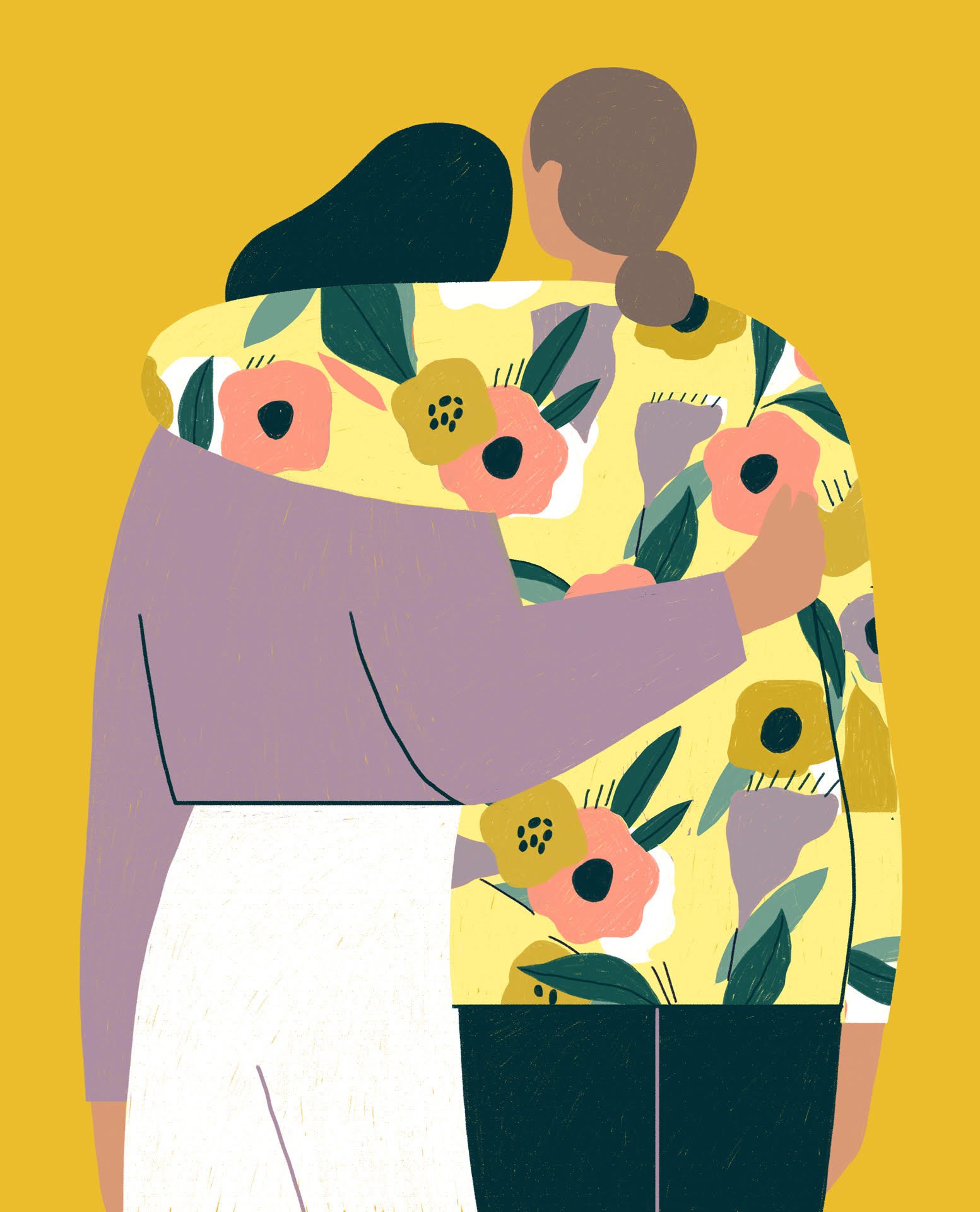 abbey lossing illustration