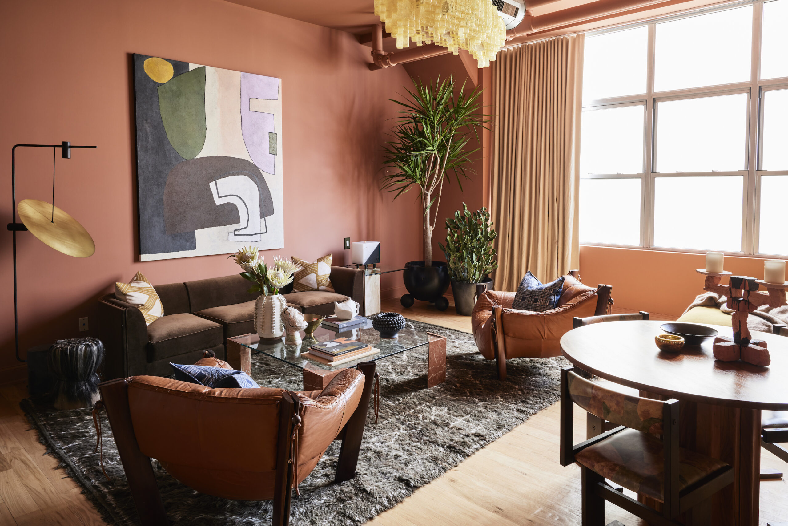 Porter Hovey's Brooklyn home tour with immersive paint