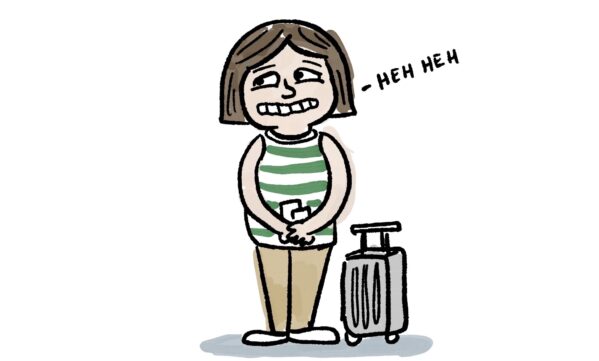 Canceled Flight Traveler Reaction Comic Ruth Chan