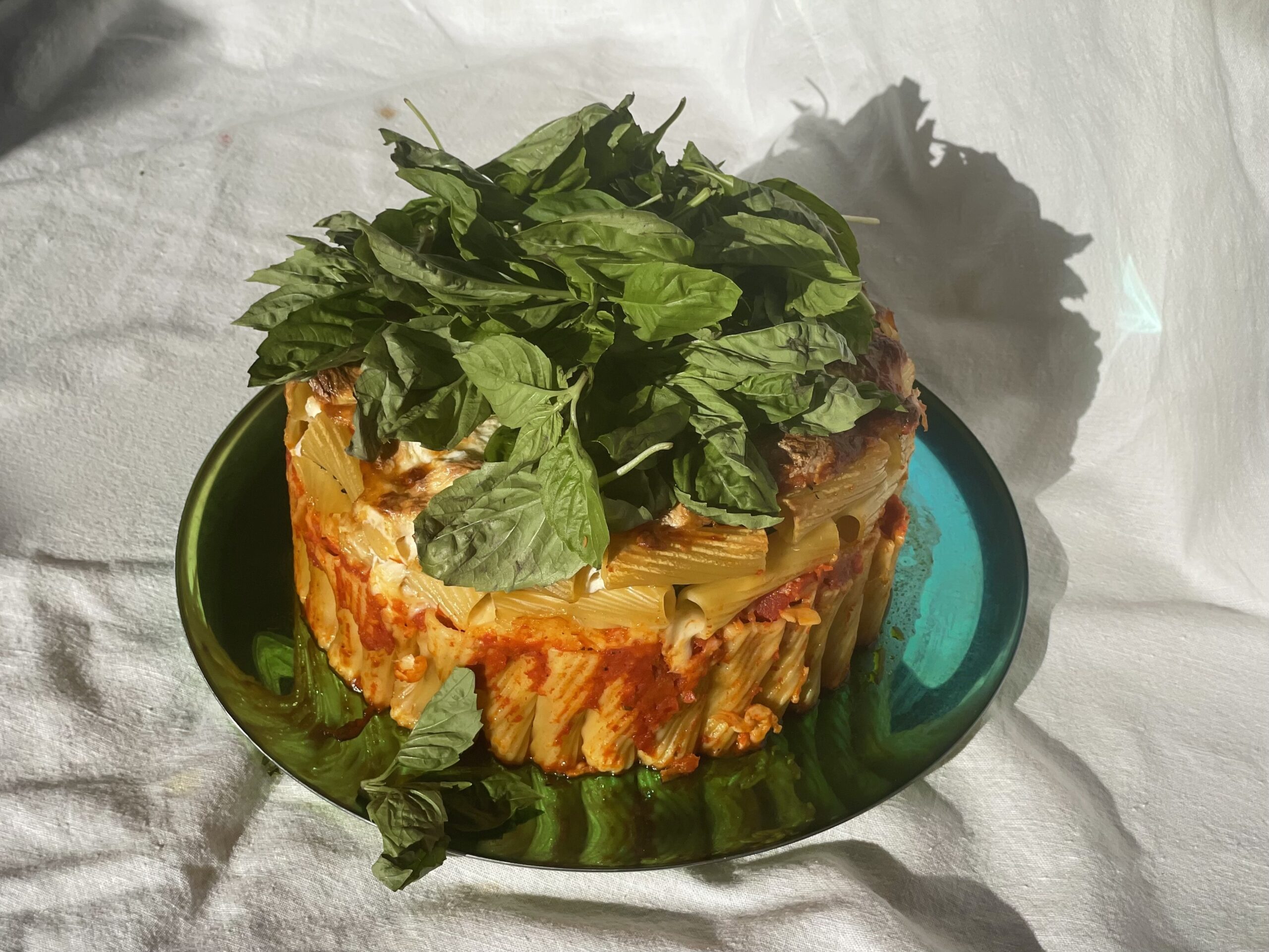 Pasta Cake recipe by Natasha Pickowicz