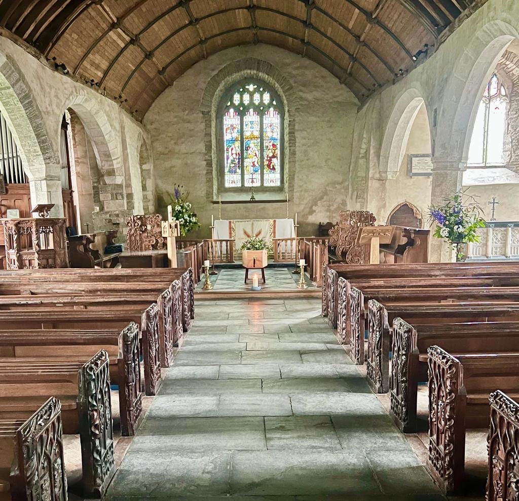 Cornwall england lanteglos church near fowey