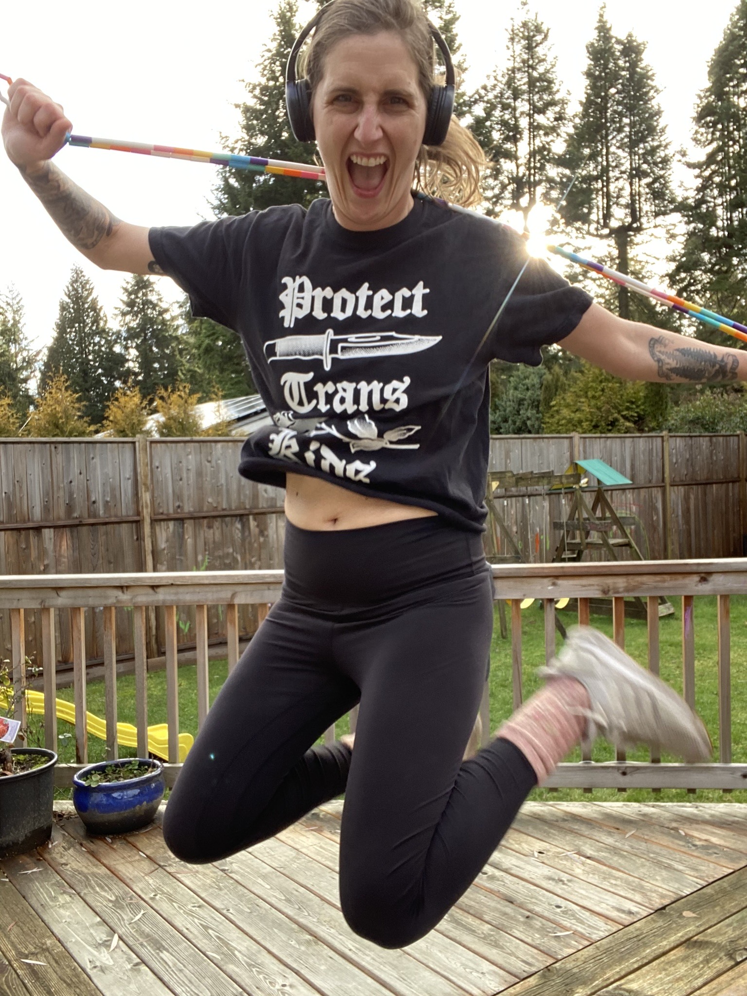 women outside activities