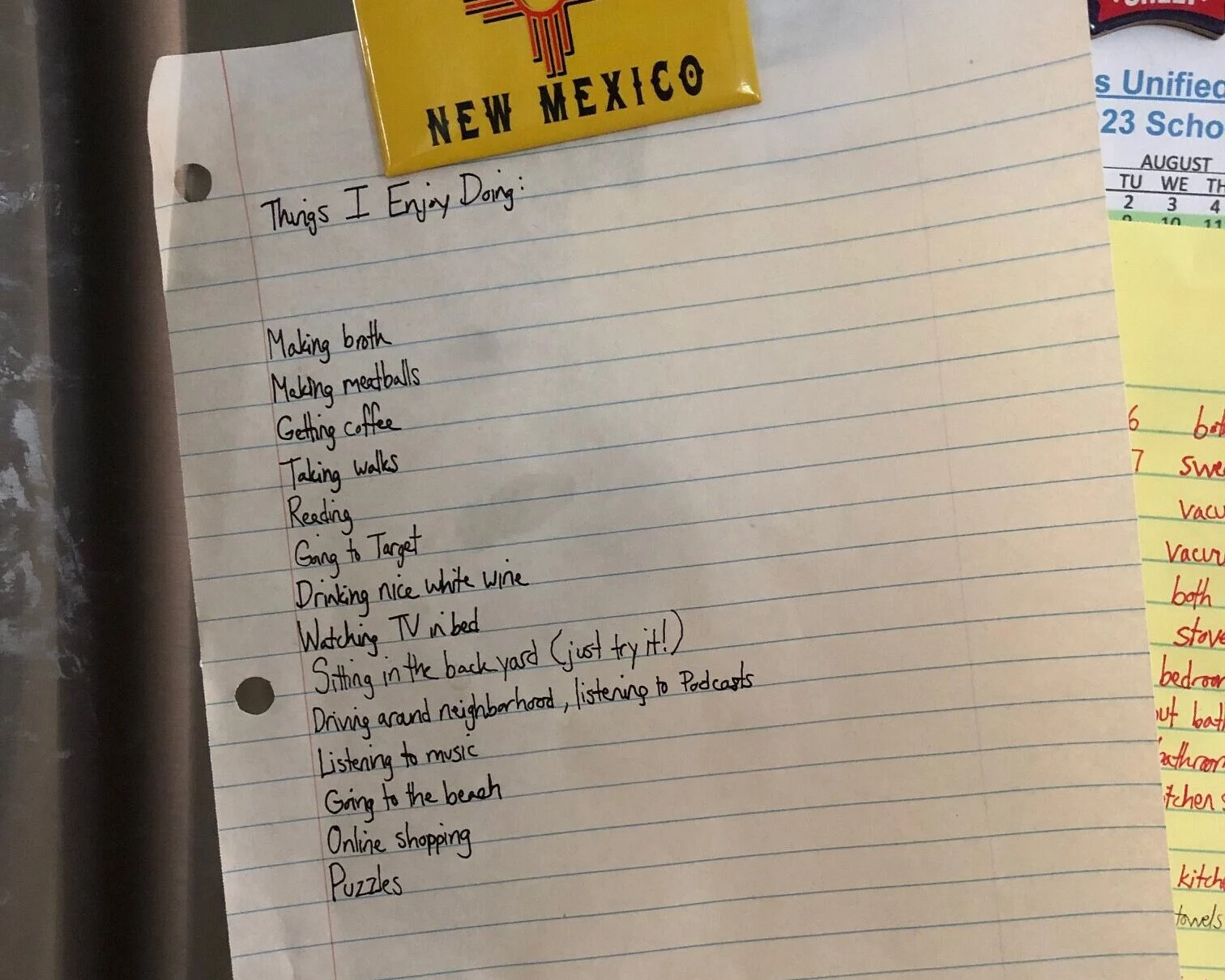 A Very Low-Key Summer Checklist