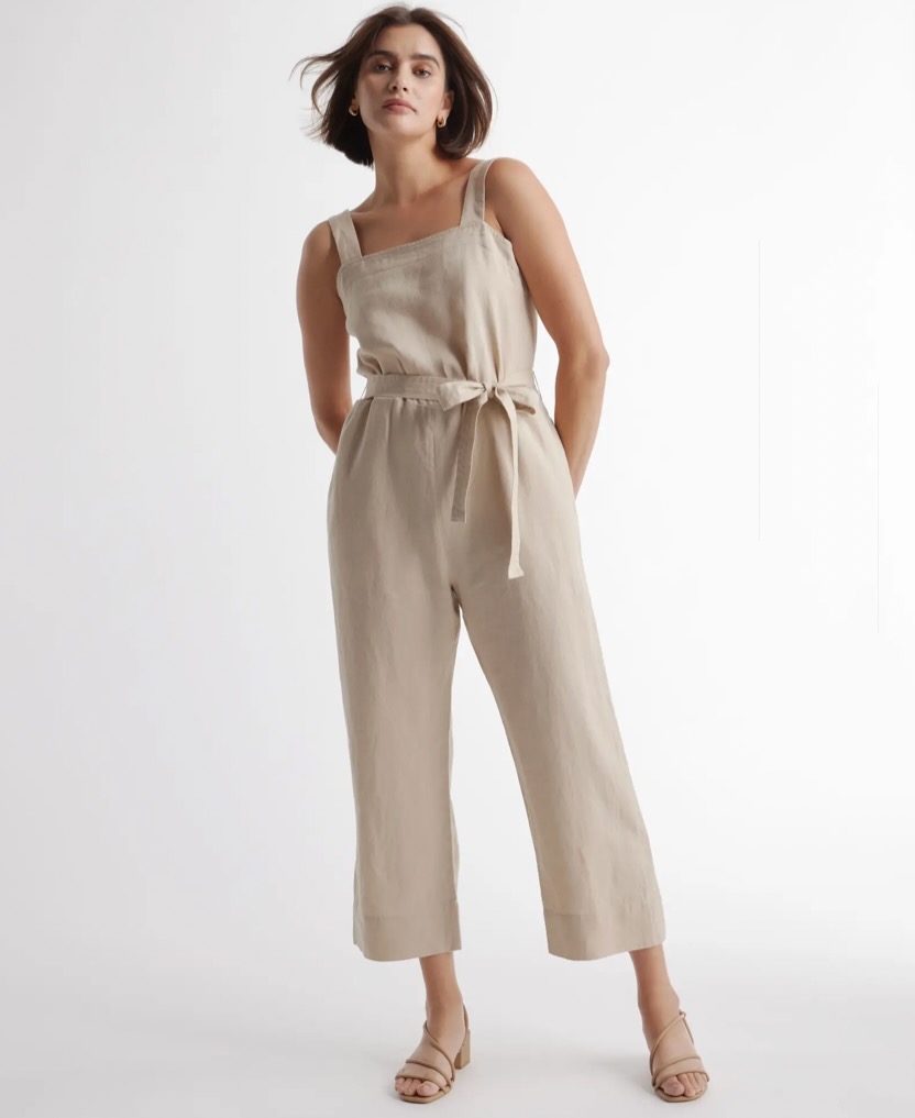 quince linen jumpsuit