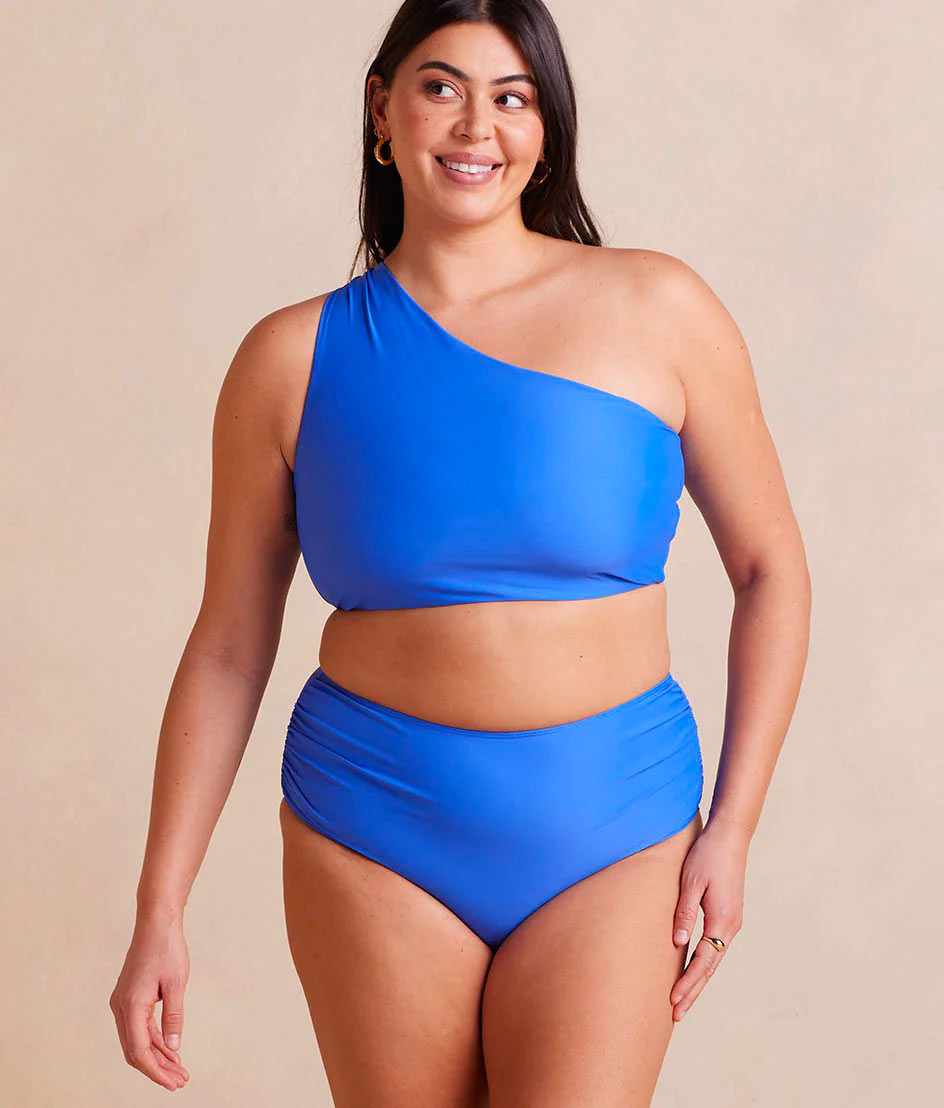 Summersalt Ruched Side Stroke top and bottom