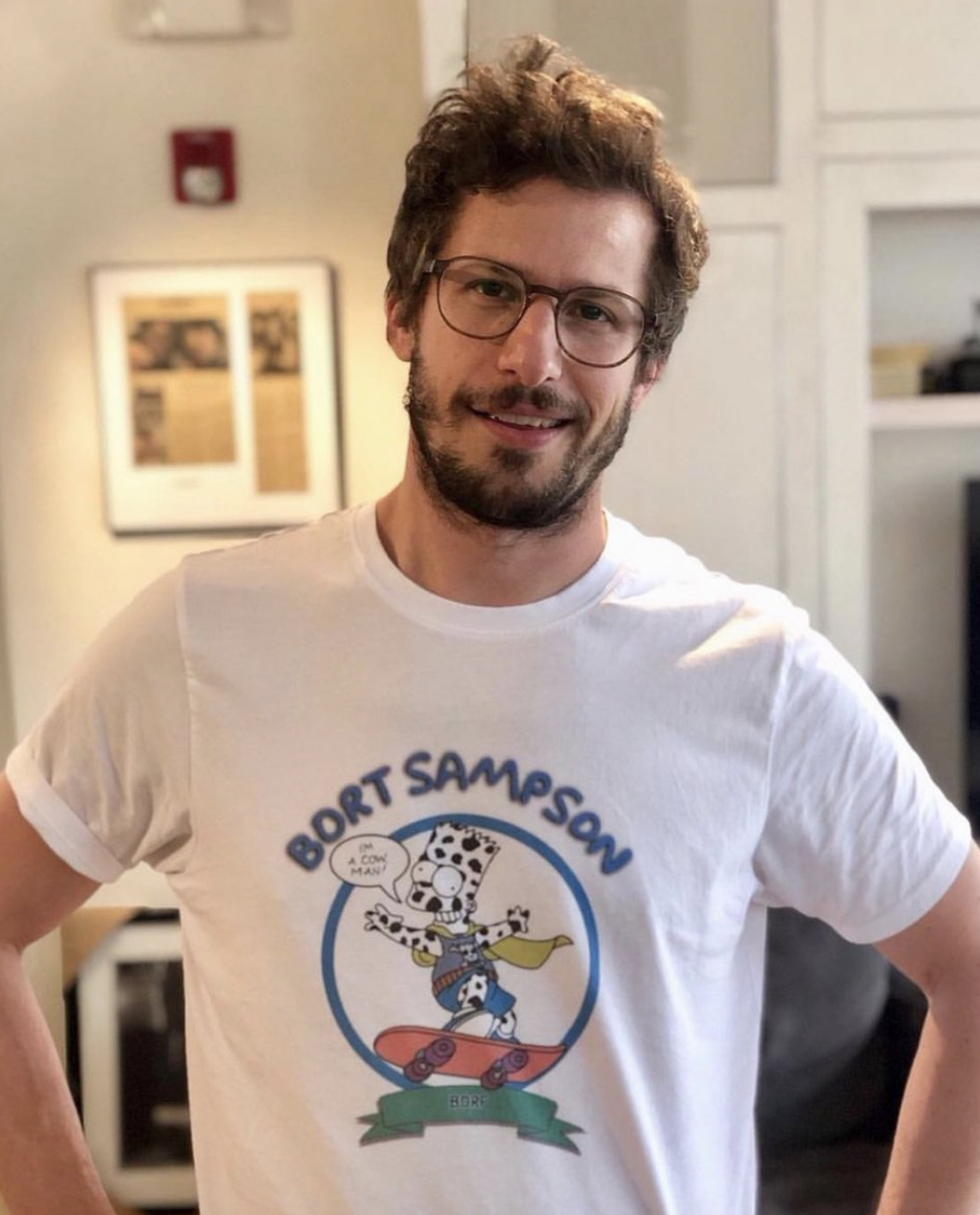 Andy samberg beard