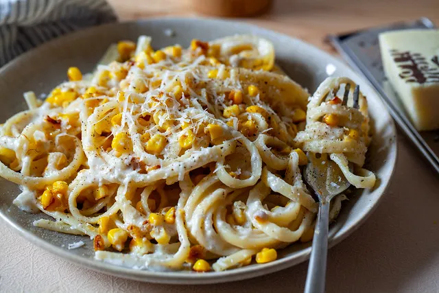 cacio e pepe with corn smitten kitchen