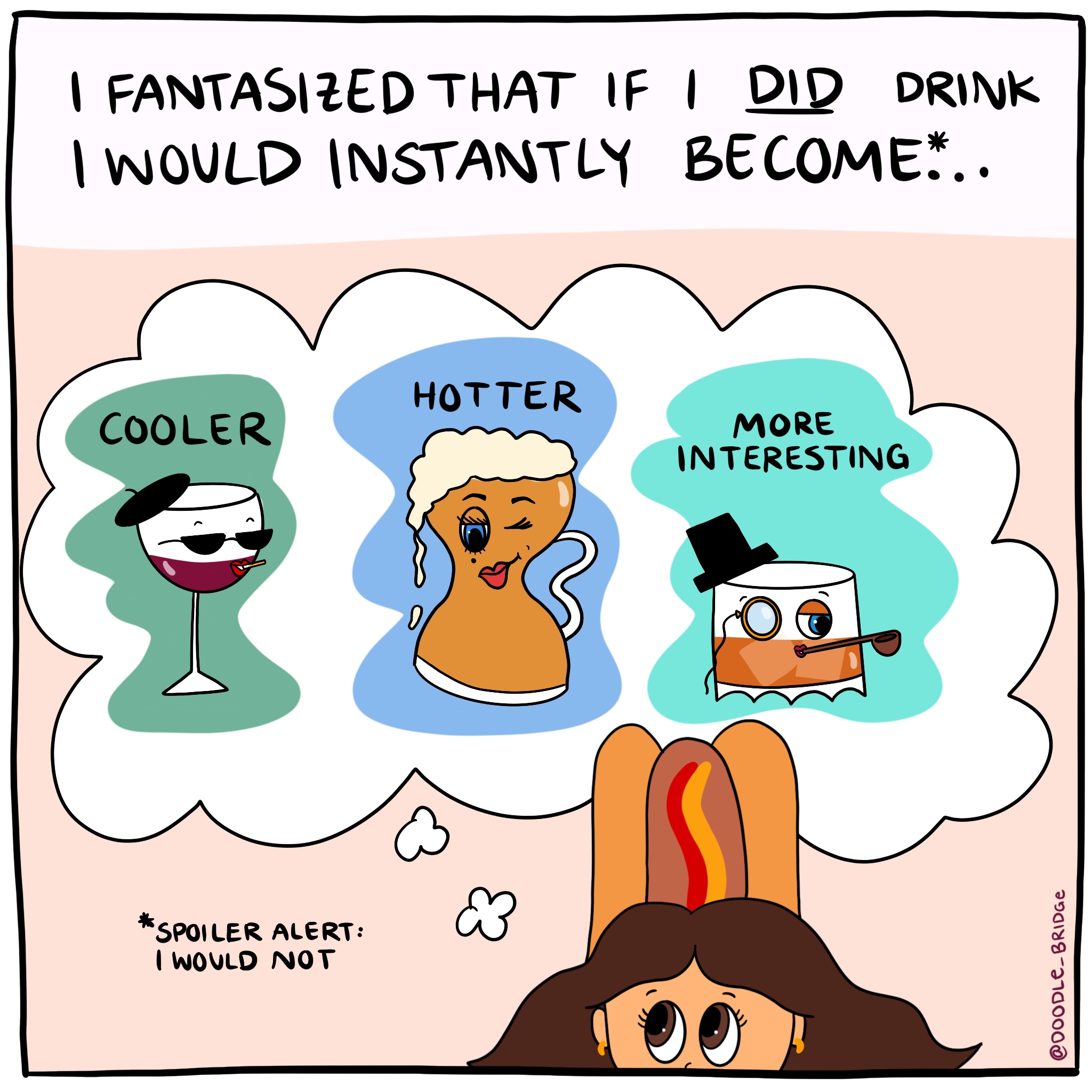 going to a party sober