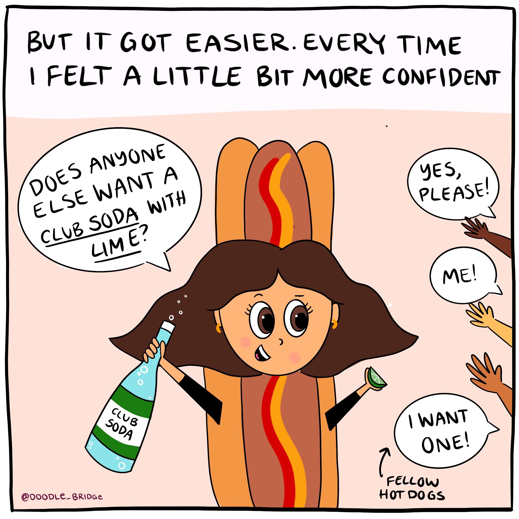 going to a party sober