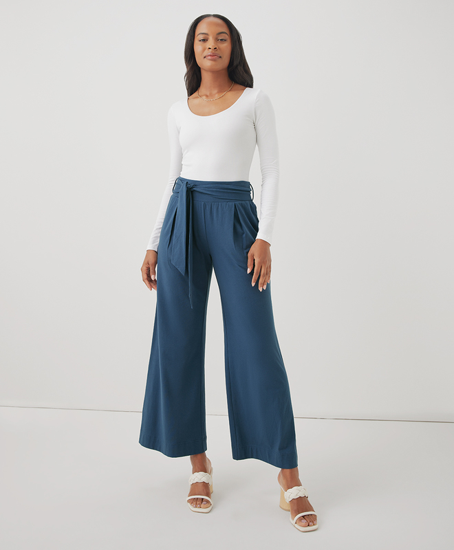 Pact Tulip Hem Pants