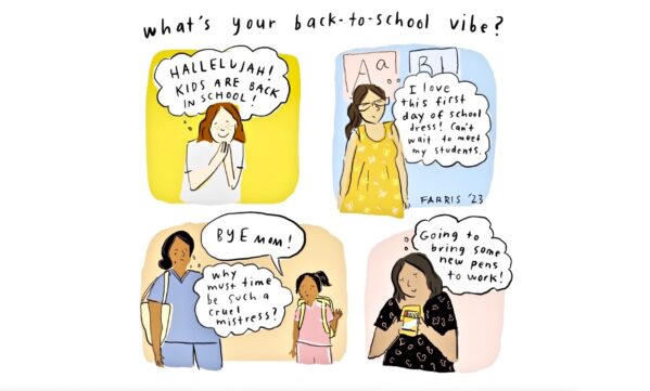 Back-to-school vibes Grace Farris