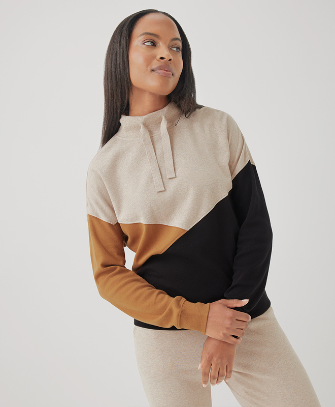 Pact Colorblock Sweatshirt