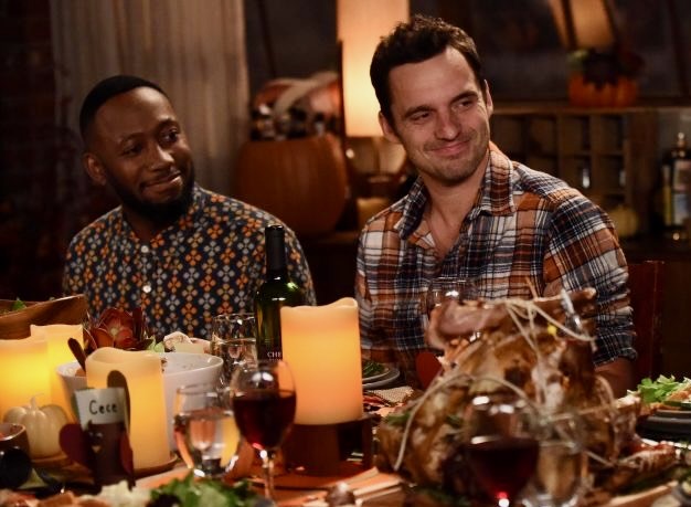 new girl dinner party