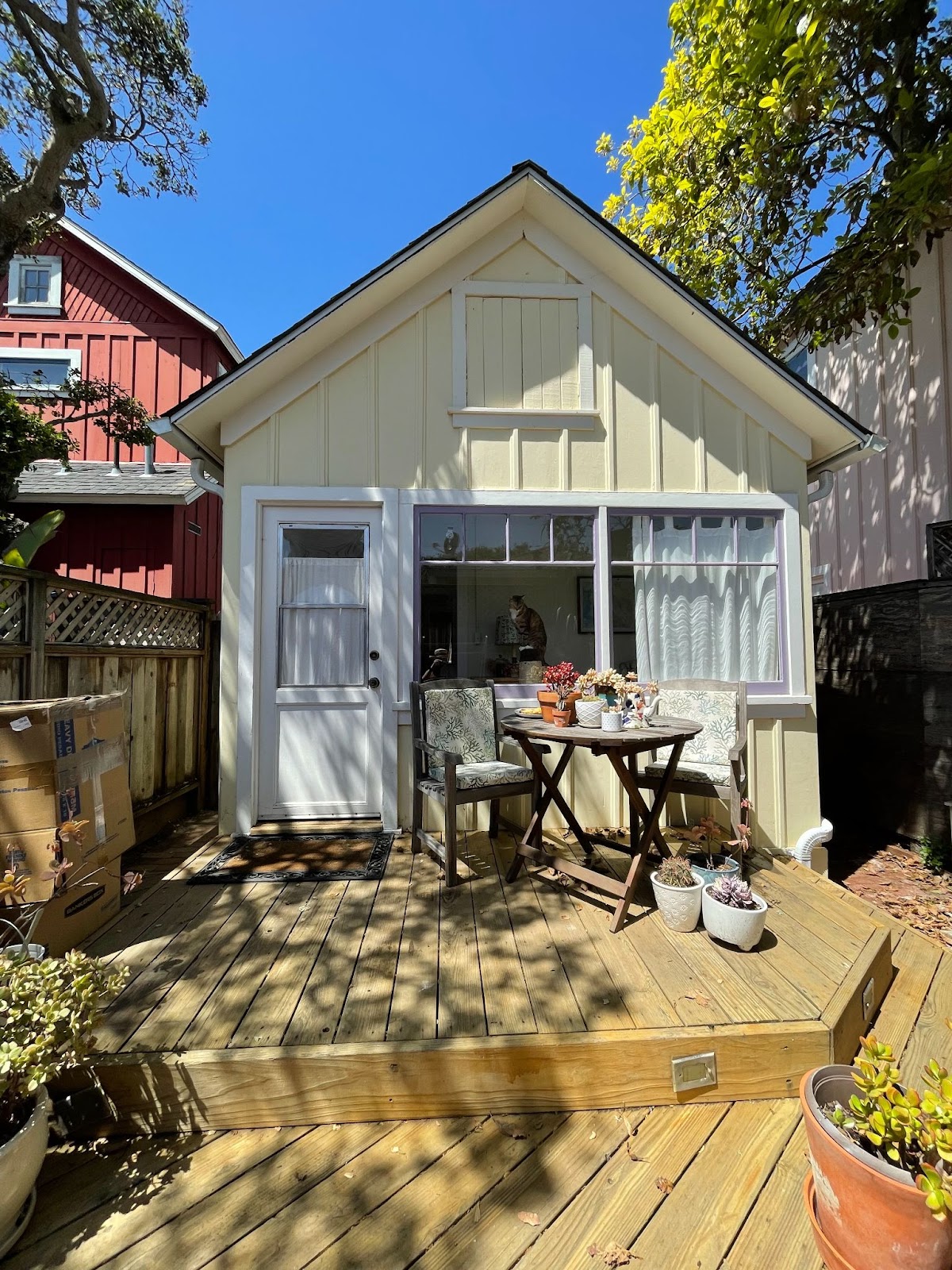 families who downsized their homes