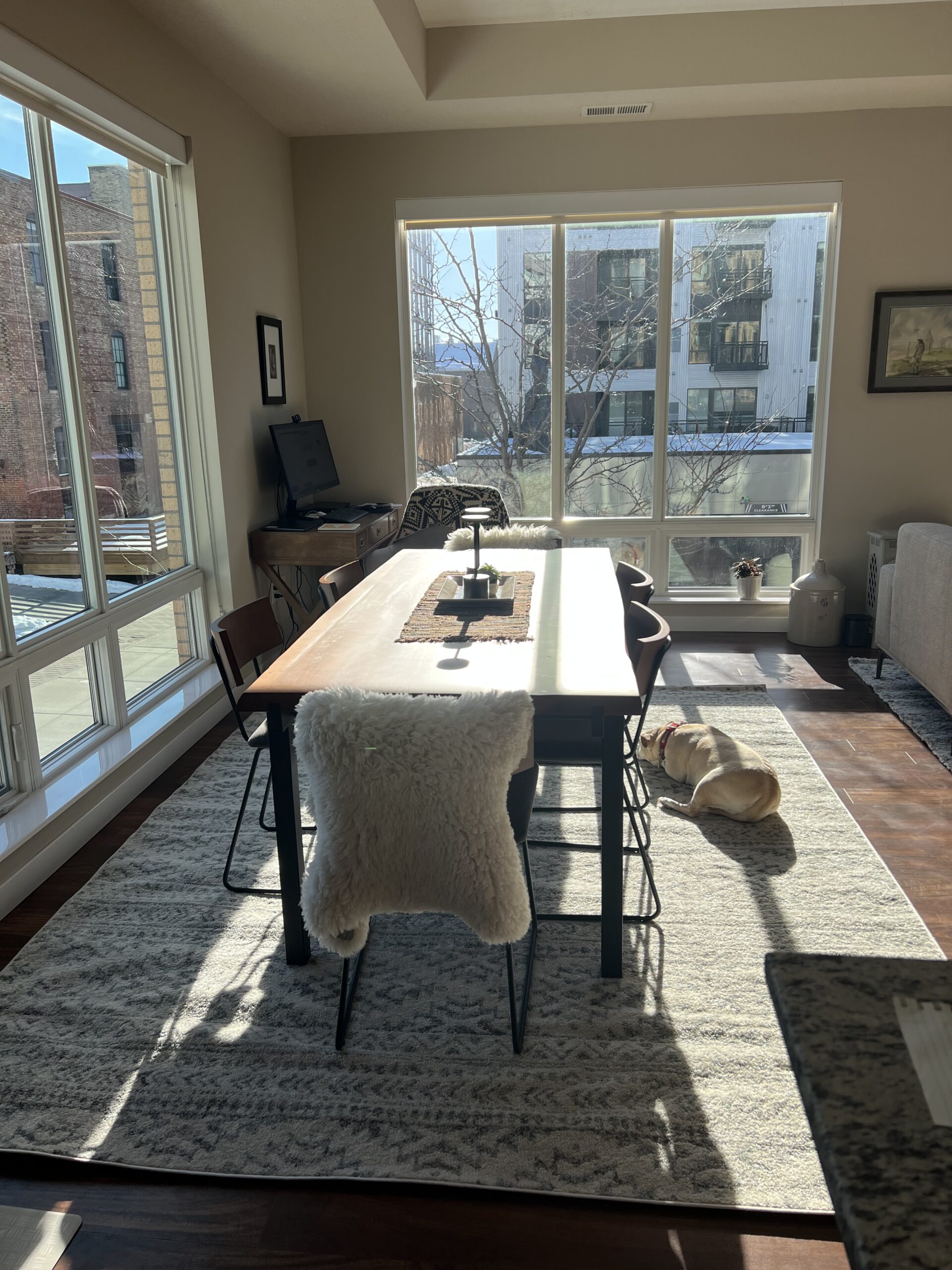 families who downsized their homes