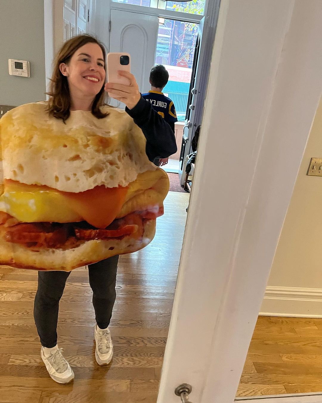 breakfast sandwich costume