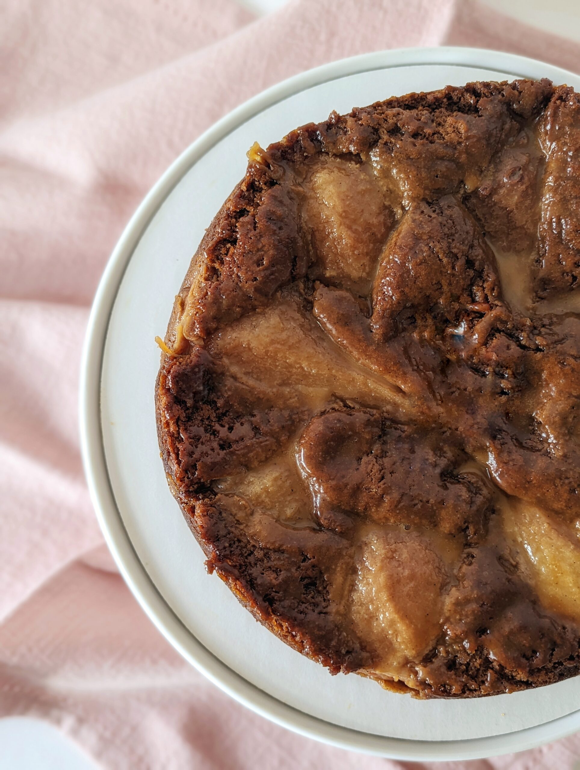 Nine Cakes Pear Gingerbread Cake