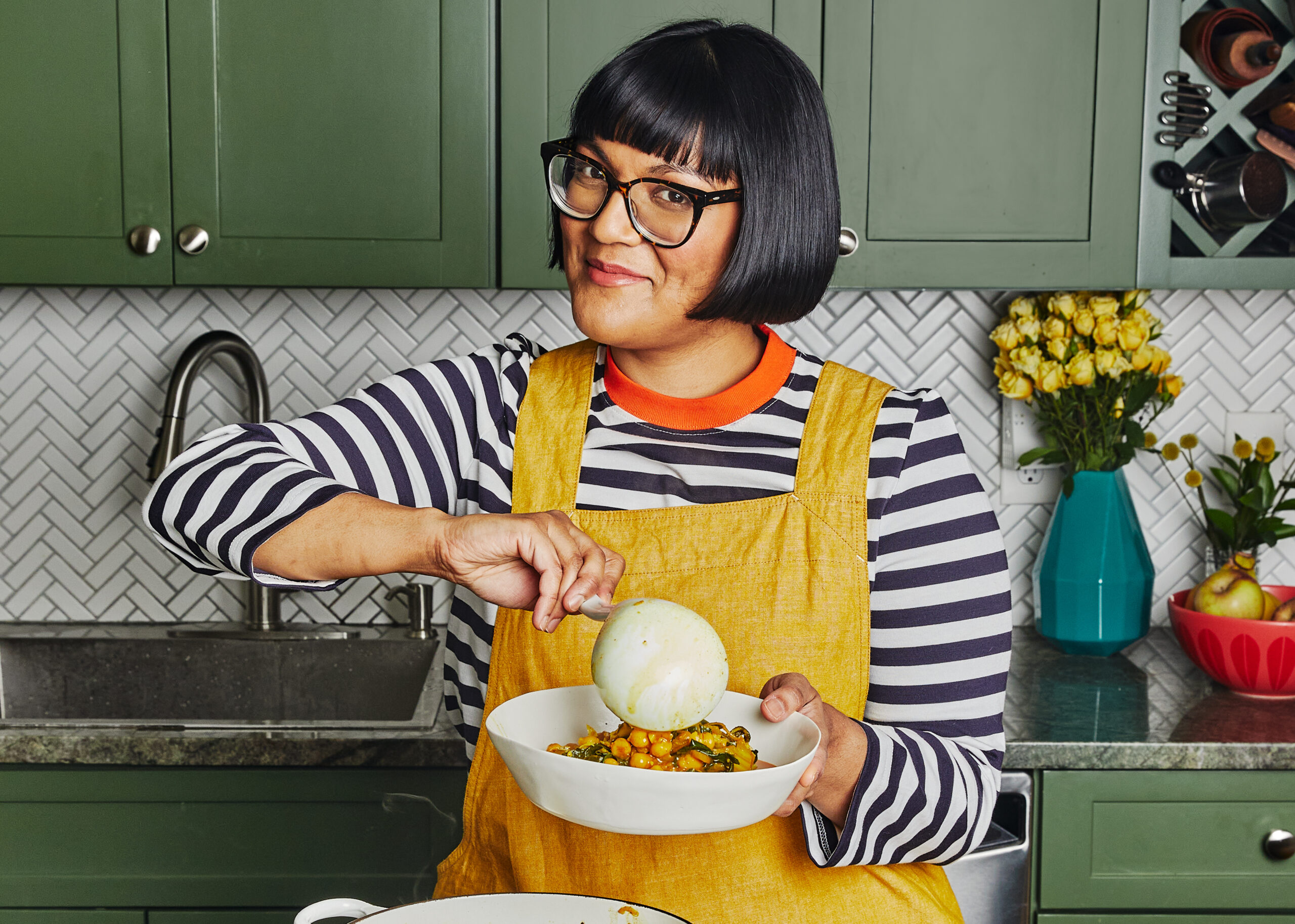 Chickpea and Swiss Chard Stew by Sohla El-Waylly