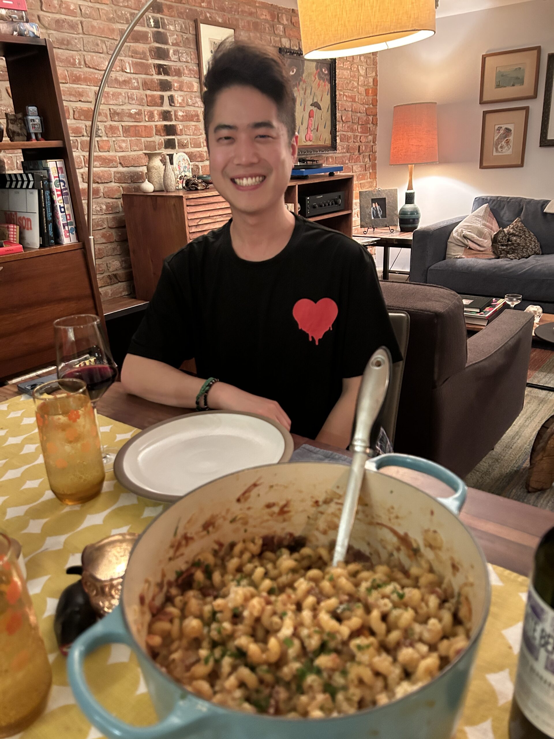 Eric Kim dinner party