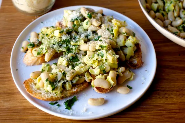smitten kitchen cannellini bean toast