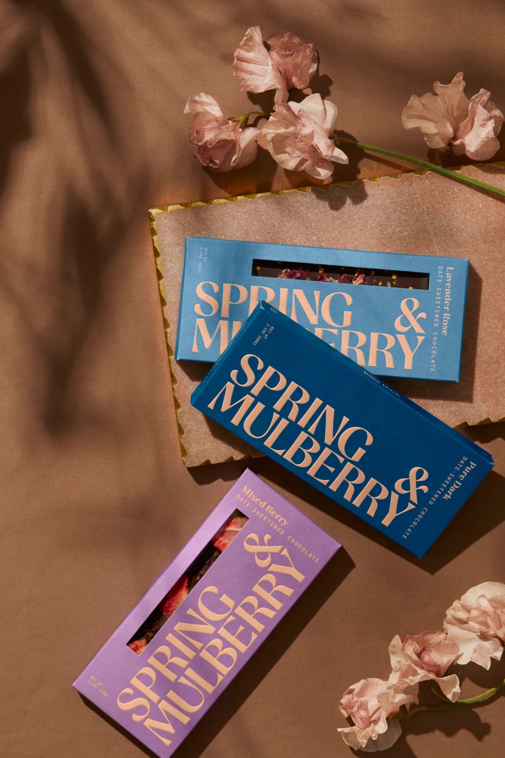 spring and mulberry chocolate