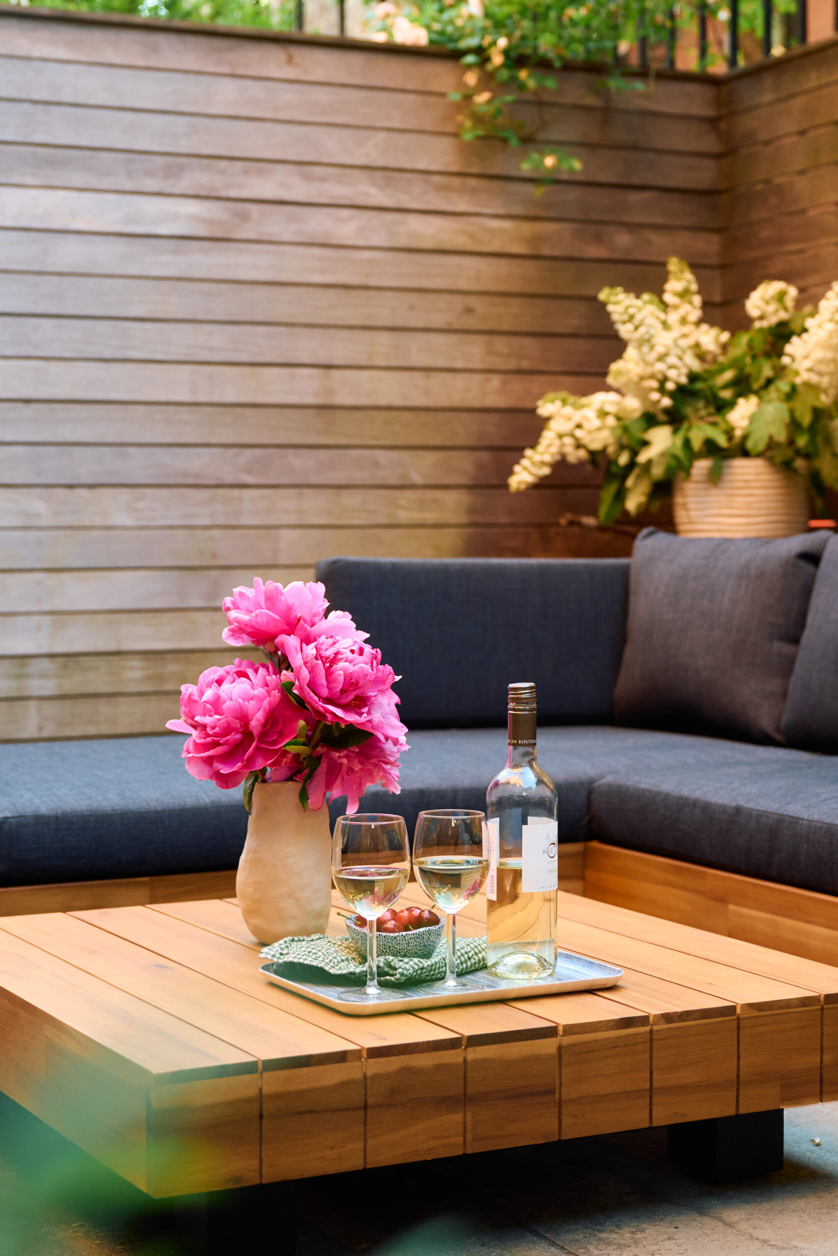 garden makeover Brooklyn article furniture