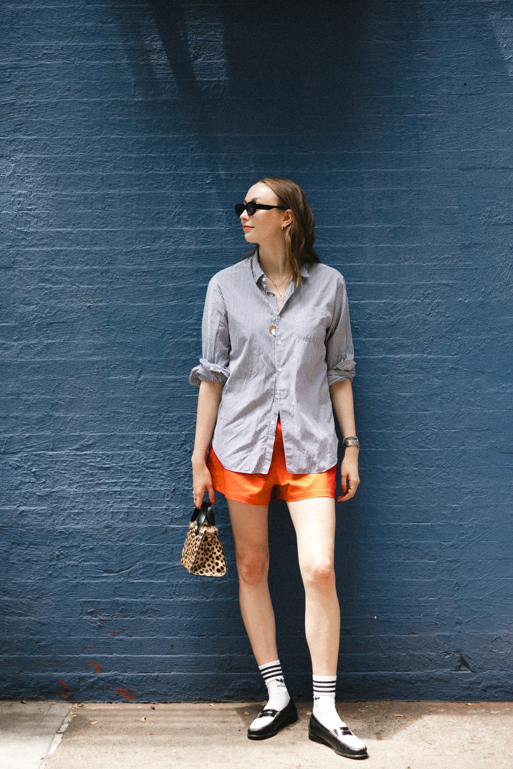 How to style loafers and shorts