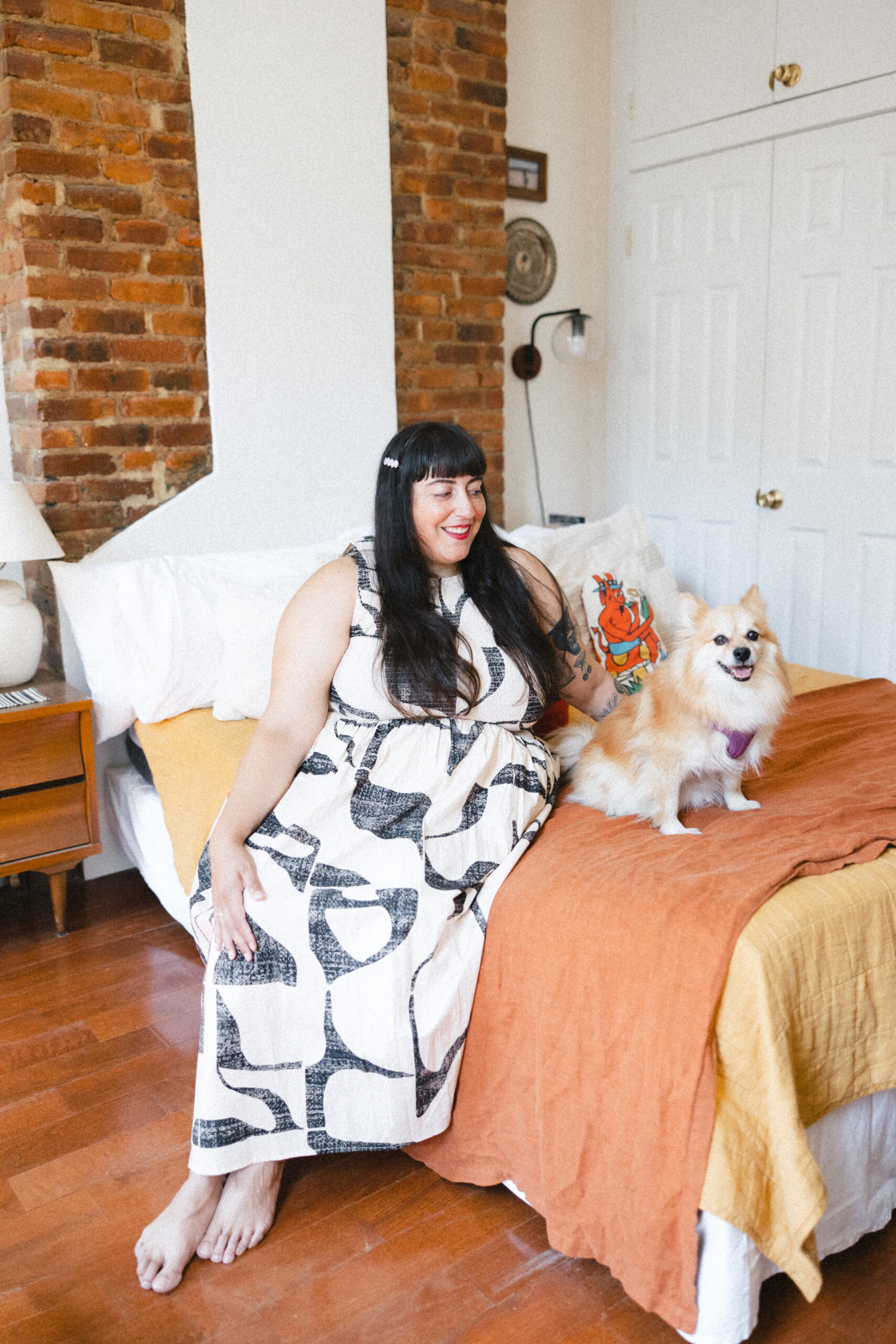 Wray Flor Dress Slate Sky