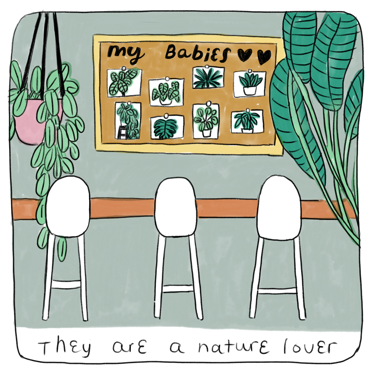 Yinfan Comic Partner at Coffee Shop