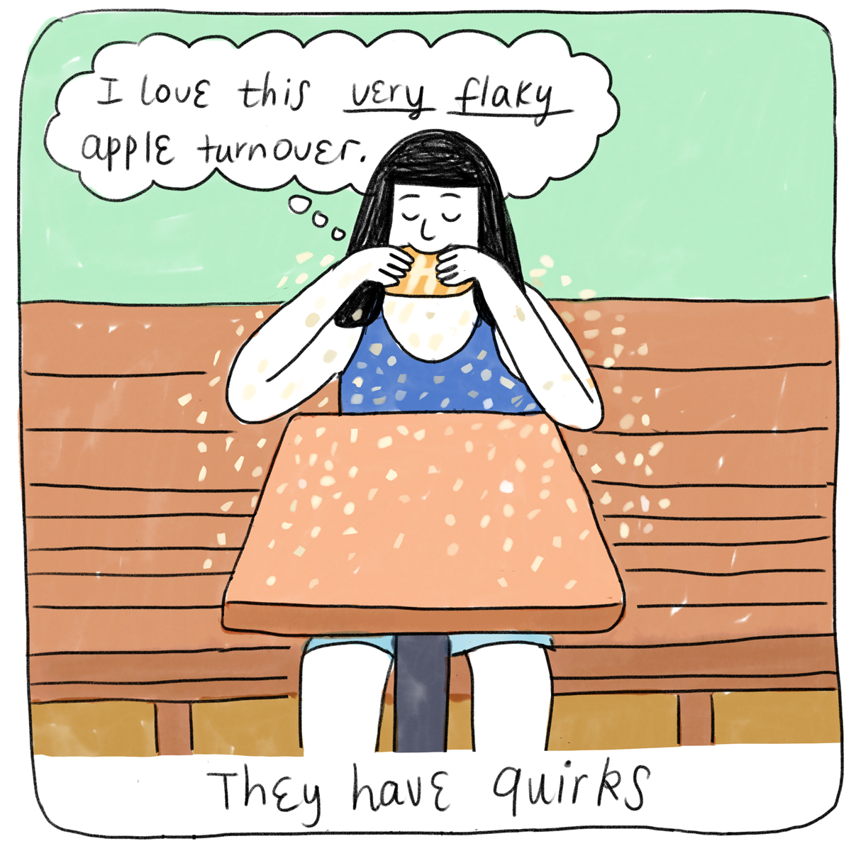 Yinfan Comic Partner at Coffee Shop