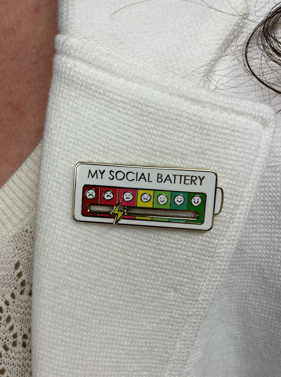social battery pin