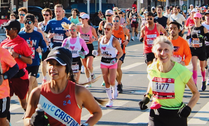 nyc marathon 2024 photos