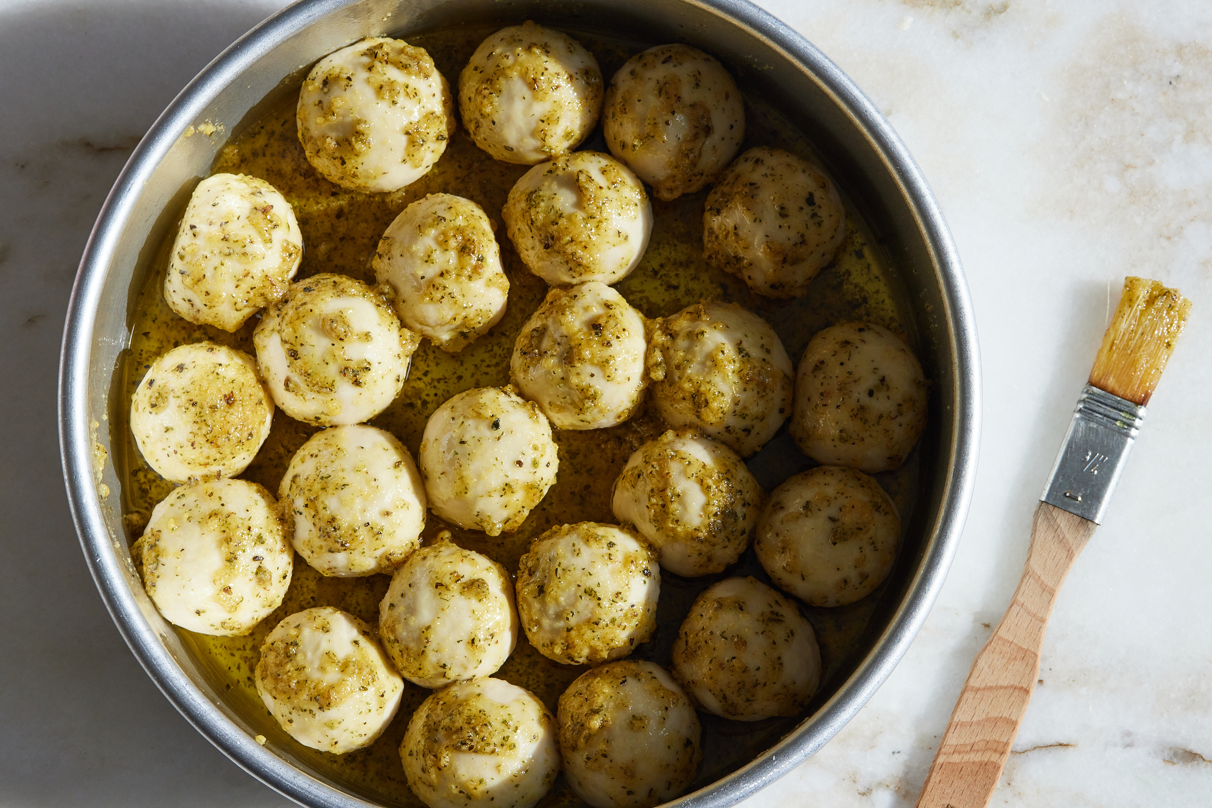 King Arthur Pull Apart Garlic Bread