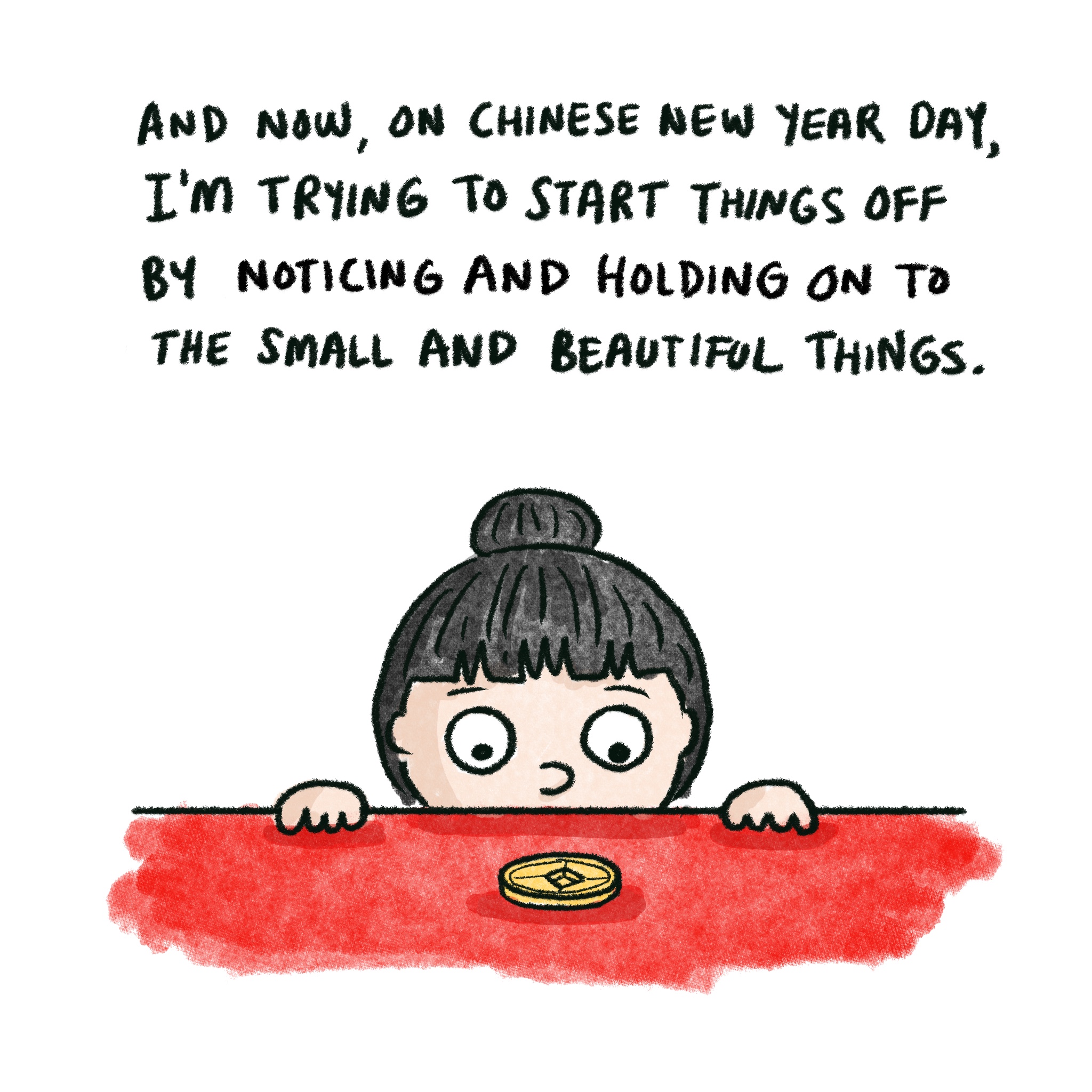Lunar New Year Ruth Chan comic