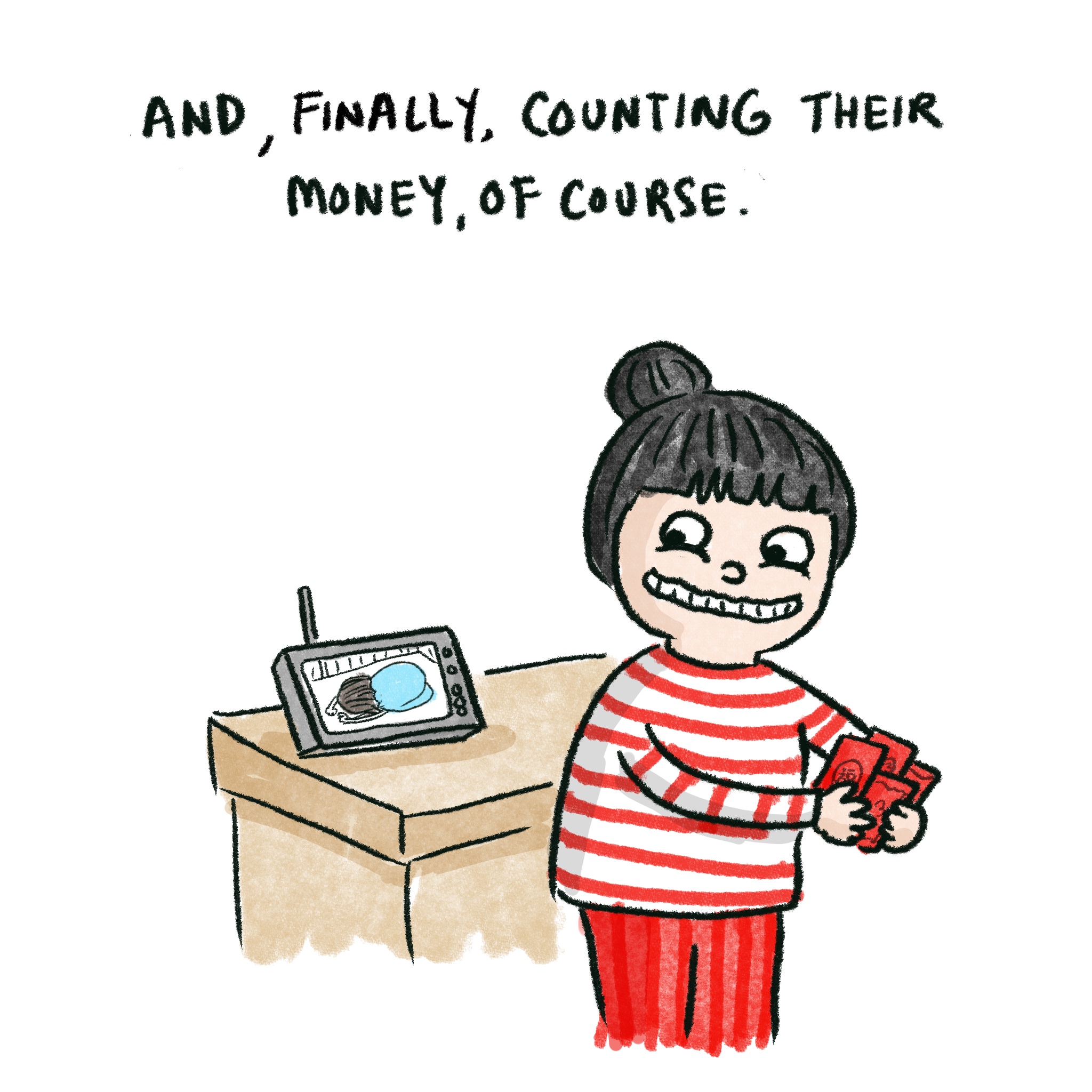Lunar New Year Ruth Chan comic