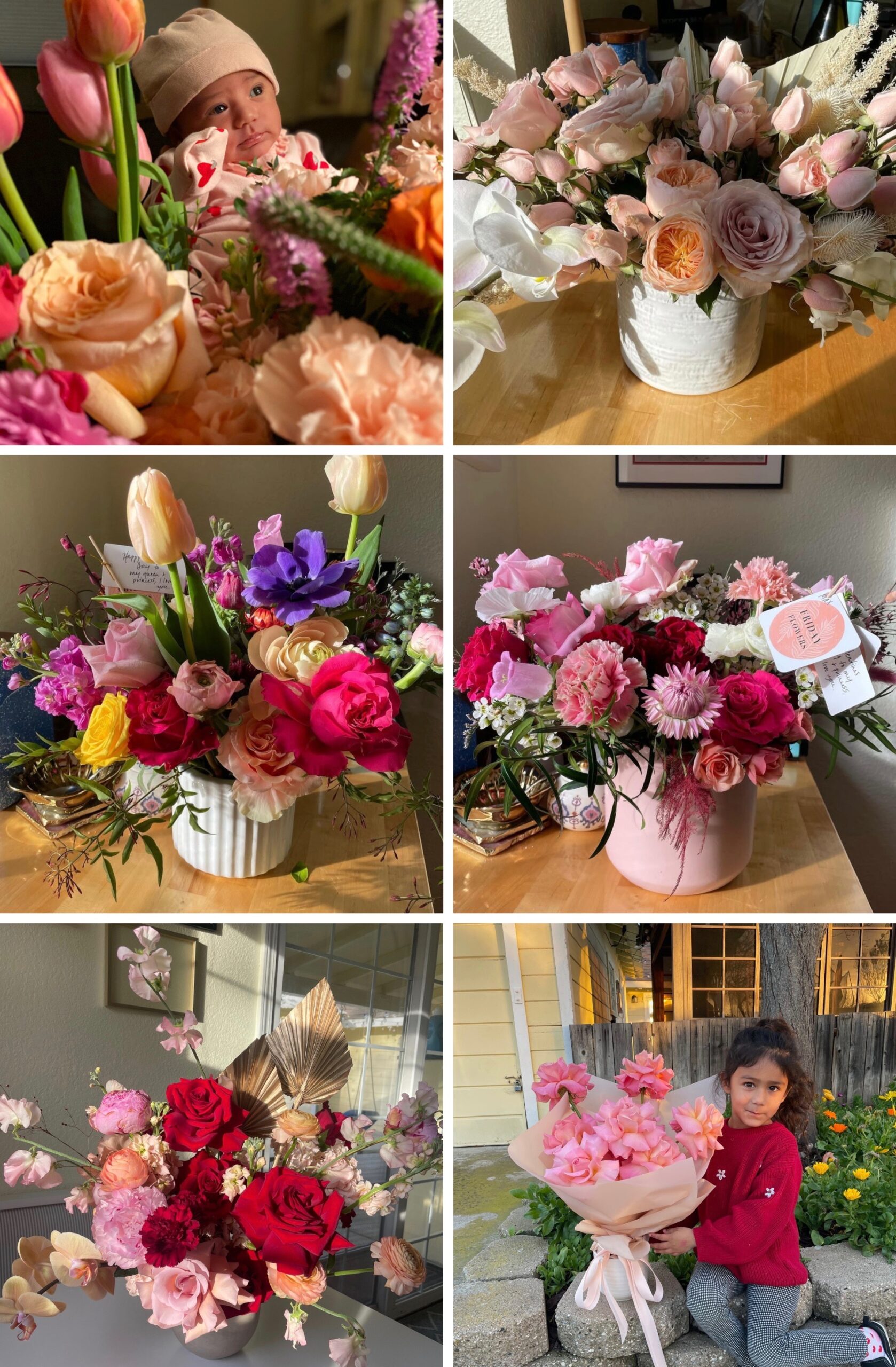 pretty Valentine's Day flowers